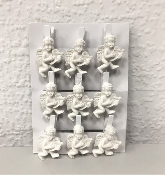 Прищепка Набор Ангелов  в асс-те (9 шт)