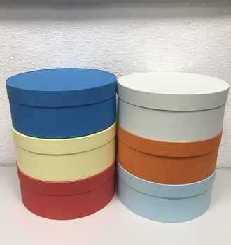 * Коробка круглая 23*9