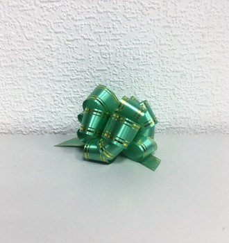 Бант-шар 32В с золотой полосой