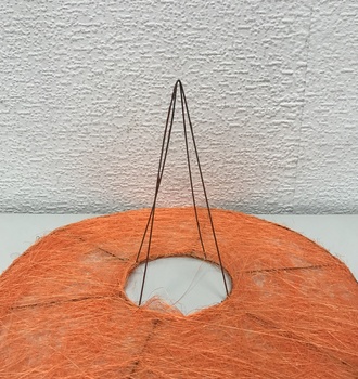 Каркас для букета 35см сизаль плоский