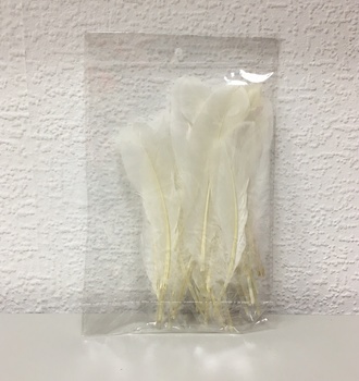 +Перо цветное 18см