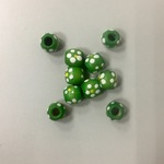 +Дерев. 26 Шарики цветные 9*10мм(10шт)