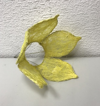 Каркас для букета Цветок сизаль 25см.