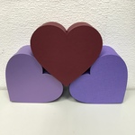 * Коробка сердце среднеее 24 см