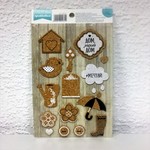 СЛ Наклейки декор. Милый дом 12*20,5см