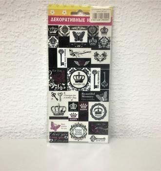 СЛ Наклейка "Царская корона" 20*9см