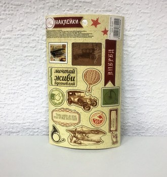 СЛ Наклейки декоративные в  ассортим. 11*18см