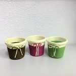 + Кашпо плетеное мини