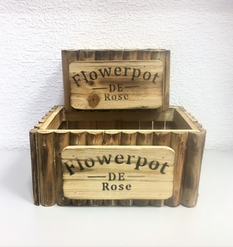 +Кашпо дерев. забор