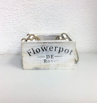 +Кашпо дерев. мини с верев. ручк