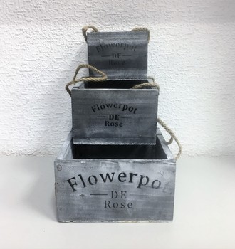 +Кашпо дерев. мини с верев. ручк