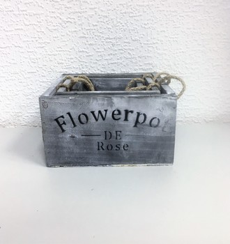 +Кашпо дерев. мини с верев. ручк