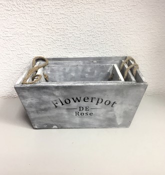 +Кашпо дерев.с верев. ручками