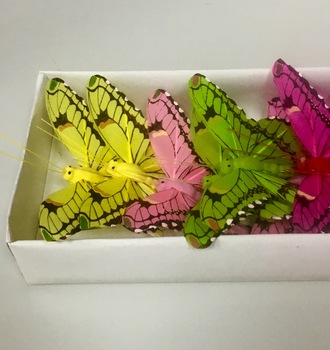 + Бабочка 8 см (12 шт/уп)