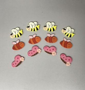 П Пчелки на липучке П