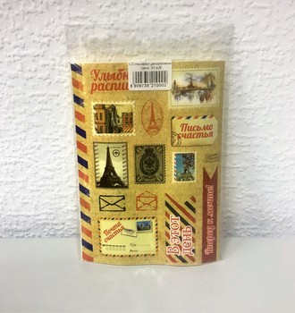 СЛ Наклейки декоративные в ассортименте 15*11см