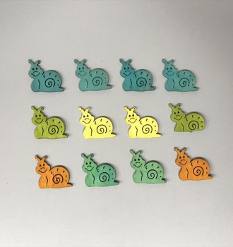 П Улитка на липучке П