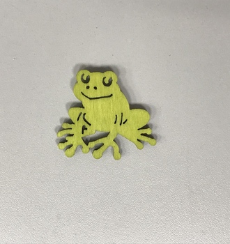 П лягушка на липучке П